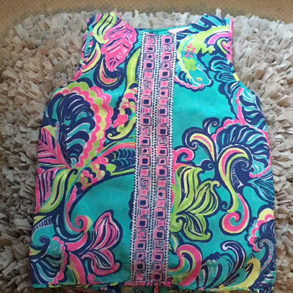 Vibrant Multicolor Sleeveless Top